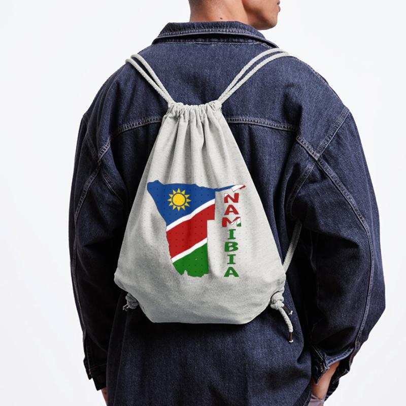 Namibia Map Flag Stanley/Stella Recycled Gym Bag