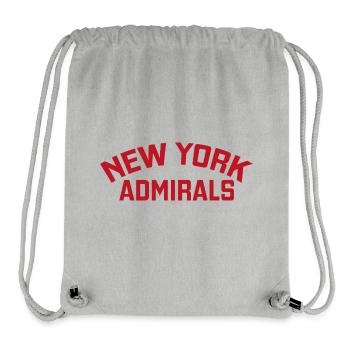 New York Admirals - Stanley/Stella Recycled Gym Bag - heather grey - Front
