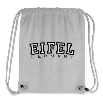 Eifel Germany - Stanley/Stella recycelter Gym Bag - Grau meliert - Vorne