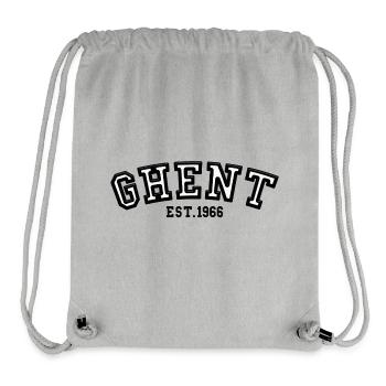 Gent gegründet 1966 - Stanley/Stella recycelter Gym Bag - Grau meliert - Vorne