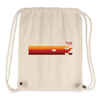 Vintage-Schichten - Stanley/Stella recycelter Gym Bag - Naturweiß - Vorne
