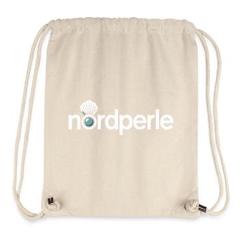Nordperle Hamburg North Sea Baltic Sea North German Deern - Stanley/Stella Recycled Gym Bag - natural - Front