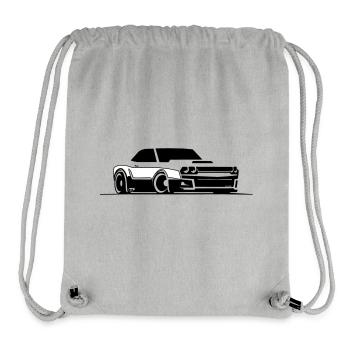 Challenger SRT Hellcat - Stanley/Stella Recycled Gym Bag - heather grey - Front
