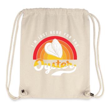 Oysters - Stanley/Stella Recycled Gym Bag - natural - Front