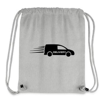 Van Delivery destinations - Stanley/Stella Recycled Gym Bag - heather grey - Front