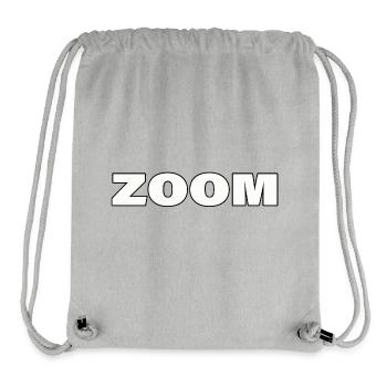 ZOOM - Stanley/Stella recycelter Gym Bag - Grau meliert - Vorne