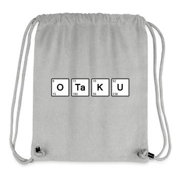 OTAKU Atomic Elementary Typography - Stanley/Stella Recycled Gym Bag - heather grey - Front