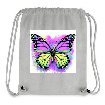 butterfly - Stanley/Stella Recycled Gym Bag - heather grey - Front