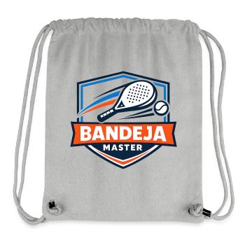 Bandeja Master Tennis Logo - Stanley/Stella recycelter Gym Bag - Grau meliert - Vorne