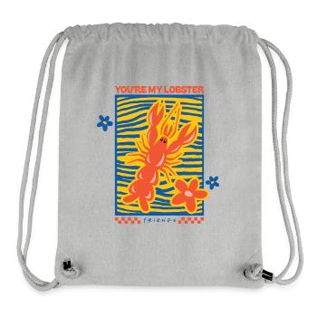 Friends You Are My Lobster Design - Stanley/Stella recycelter Gym Bag - Grau meliert - Vorne