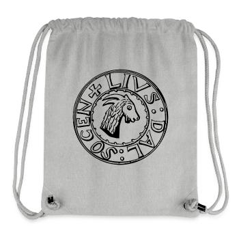 Ljusdal - Stanley/Stella Recycled Gym Bag - heather grey - Front