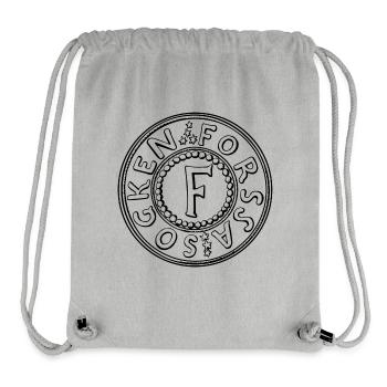 Gush - Stanley/Stella Recycled Gym Bag - heather grey - Front