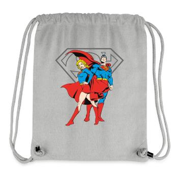DC Comics Originals Supergirl And Superman - Stanley/Stella Recycled Gym Bag - heather grey - Front