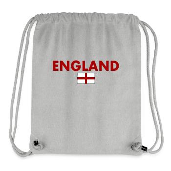 England - Stanley/Stella recycelter Gym Bag - Grau meliert - Vorne