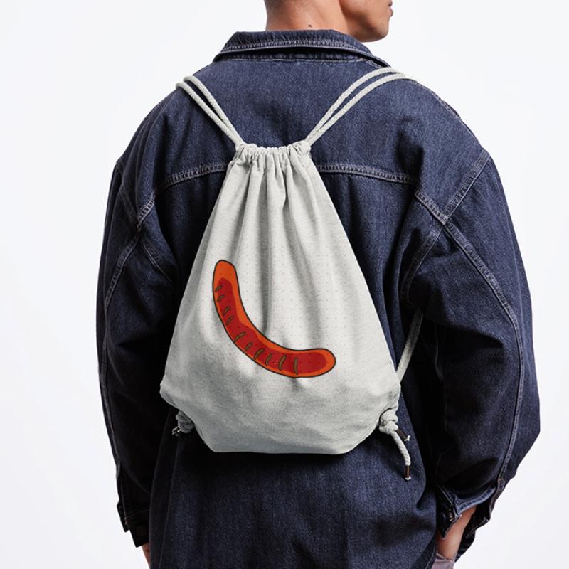 Wurst oder Bratwurst Stanley/Stella recycelter Gym Bag