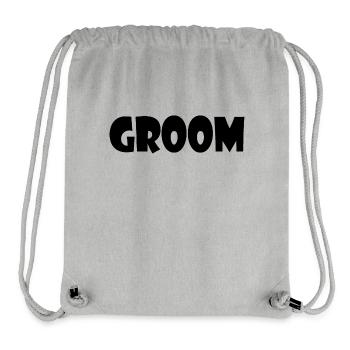 Groom - Stanley/Stella recycelter Gym Bag - Grau meliert - Vorne