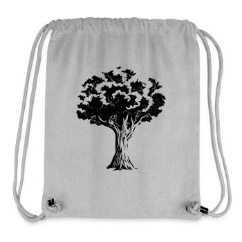 Baum - Stanley/Stella recycelter Gym Bag - Grau meliert - Vorne