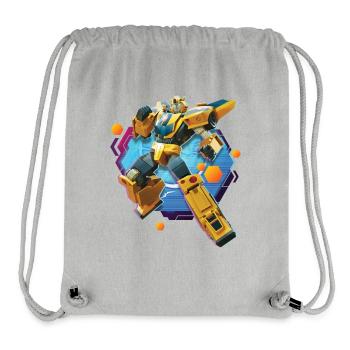Transformers Earth Spark Bumblebee Autobot - Stanley/Stella recycelter Gym Bag - Grau meliert - Vorne
