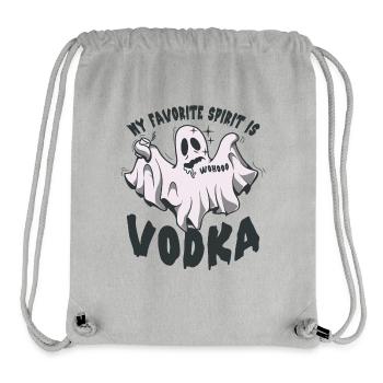 Meine Lieblingsspirituose ist Vodka - Stanley/Stella recycelter Gym Bag - Grau meliert - Vorne