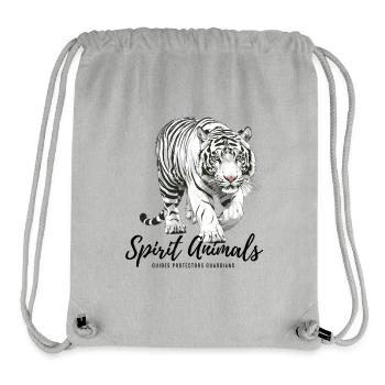 Spirit Animals Tiger - Stanley/Stella Recycled Gym Bag - heather grey - Front