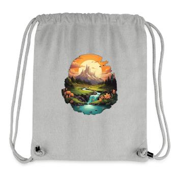 Landscape - Stanley/Stella Recycled Gym Bag - heather grey - Front