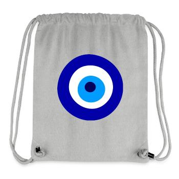 Nazar Amulet - Stanley/Stella Recycled Gym Bag - heather grey - Front