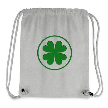 Shamrock or something - Stanley/Stella Recycled Gym Bag - heather grey - Front