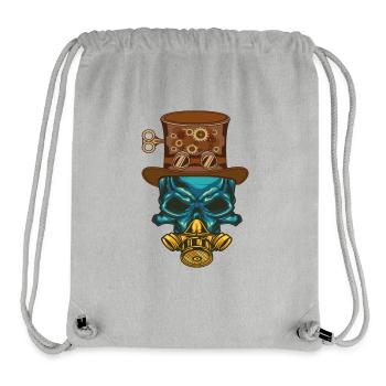 Steampunk Steampunker Steampunks Steampunkers - Stanley/Stella Recycled Gym Bag - heather grey - Front