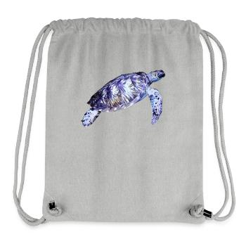 Sea turtle - Stanley/Stella Recycled Gym Bag - heather grey - Front