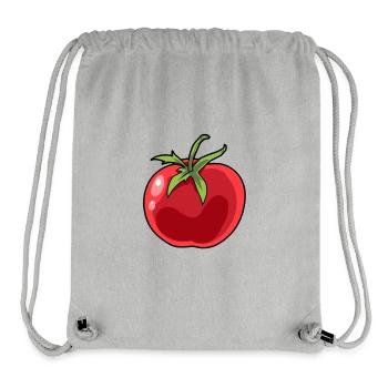 Tomato tomatoes tomatoes greenhouse vegetables - Stanley/Stella Recycled Gym Bag - heather grey - Front