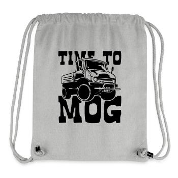 Time for MOG - Universal Vehicle Fan - Stanley/Stella Recycled Gym Bag - heather grey - Front