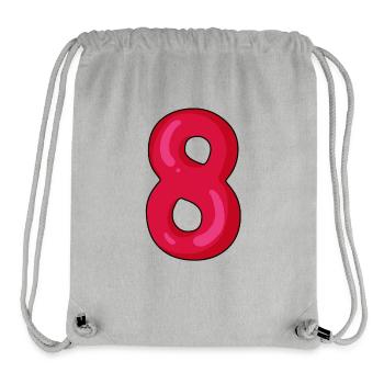 8 - Stanley/Stella Recycled Gym Bag - heather grey - Front