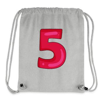 5 - Stanley/Stella recycelter Gym Bag - Grau meliert - Vorne