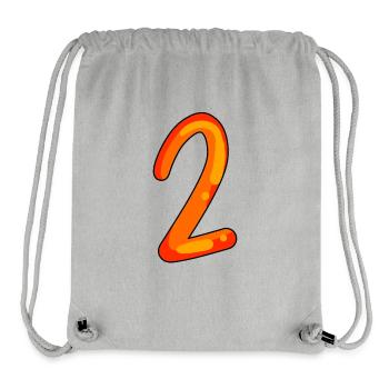 2 - Stanley/Stella Recycled Gym Bag - heather grey - Front