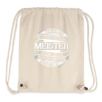 Meister - Stanley/Stella recycelter Gym Bag - Naturweiß - Vorne