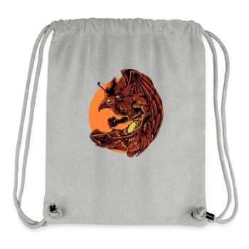 Ägyptischer Gott Horus - Stanley/Stella recycelter Gym Bag - Grau meliert - Vorne