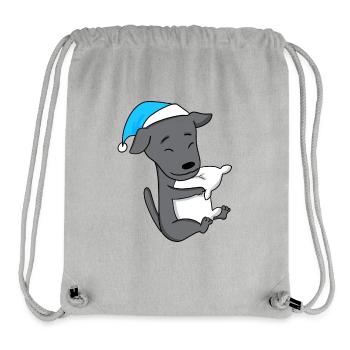 Dog Dog breed Italian wind chime - Stanley/Stella Recycled Gym Bag - heather grey - Front