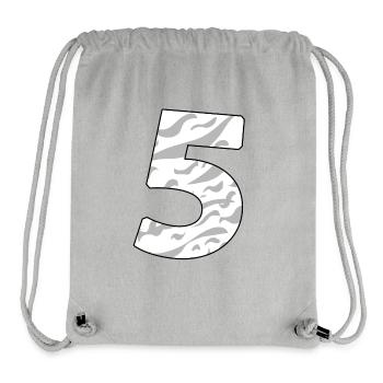 5 - Stanley/Stella Recycled Gym Bag - heather grey - Front