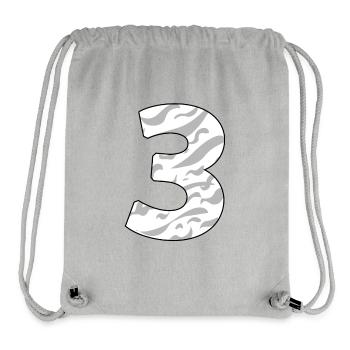 3 - Stanley/Stella Recycled Gym Bag - heather grey - Front