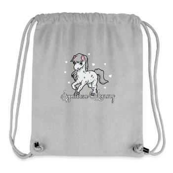 Pferdeliebhaber - Appaloosa Mommy - Stanley/Stella recycelter Gym Bag - Grau meliert - Vorne