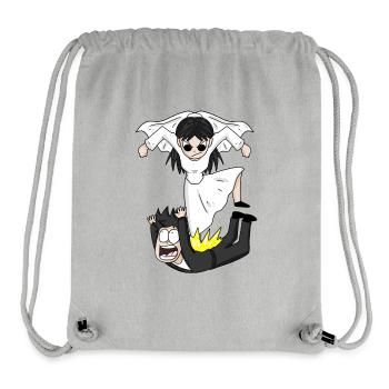 Marriage Meme Funny - Stanley/Stella Recycled Gym Bag - heather grey - Front