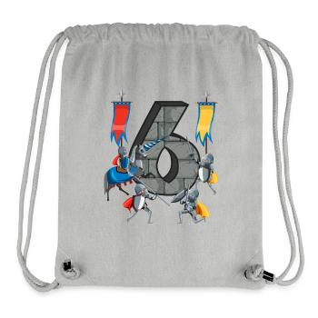 Medieval Knights Medieval History - Stanley/Stella Recycled Gym Bag - heather grey - Front