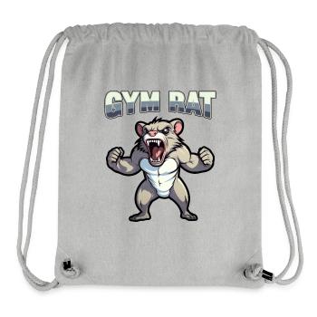 Gym Council Bodybuilding Weight Training Fun Fitness - Stanley/Stella Recycled Gym Bag - heather grey - Front