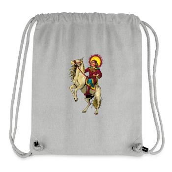 Slavic god Chors - Stanley/Stella Recycled Gym Bag - heather grey - Front