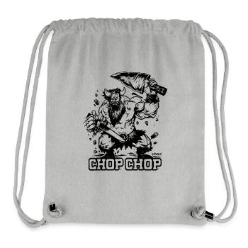 Chop Chop Barbarian Viking - Stanley/Stella Recycled Gym Bag - heather grey - Front