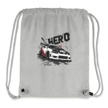 Hero Street Car JDM Japan Racing Car - Stanley/Stella Recycled Gym Bag - heather grey - Front