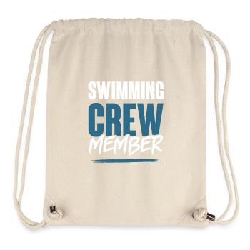 Équipe de natation - Sac à cordon recyclé Stanley/Stella - blanc naturel - Devant