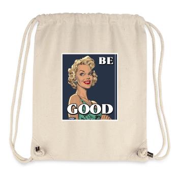 Nostalgic housewife: message of well-being - Stanley/Stella Recycled Gym Bag - natural - Front