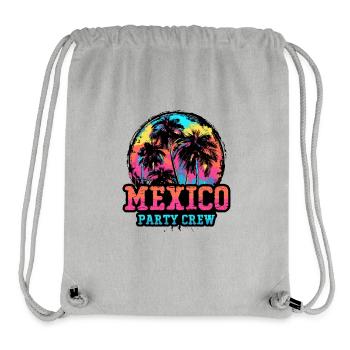 Mexico Party Crew - Stanley/Stella Recycled Gym Bag - heather grey - Front