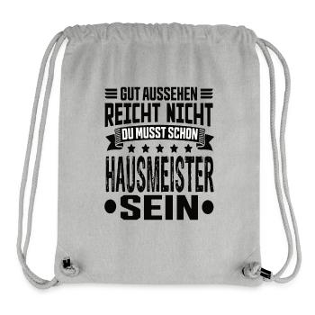 Caretaker - Stanley/Stella Recycled Gym Bag - heather grey - Front